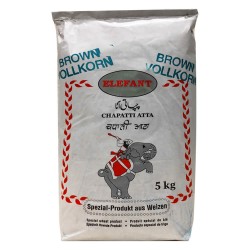 Elefant Brown Chapatti Atta (5KG)