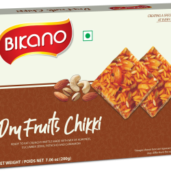 Bikano Dry Fruits Chikki 200g