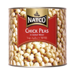 Natco Vařená Cizrna (Chick Peas In Salted Water) 2.5KG