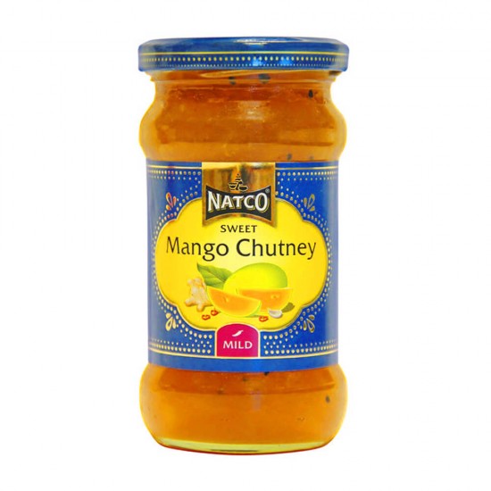 Natco Sladké Mango Chutney (Sweet Mango Chutney) 340G
