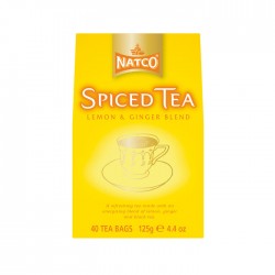Natco Lemon and Ginger Blend Spiced Tea (40 Bags)