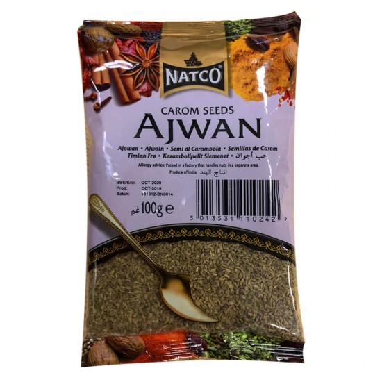 Natco Carom Seeds Ajwan (100g)