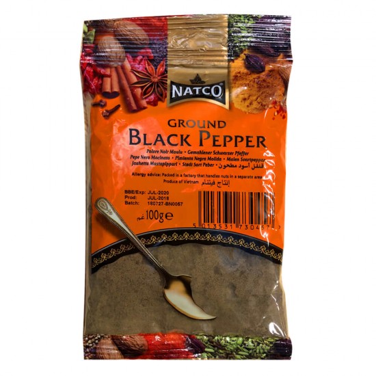 Natco Ground Black Pepper (100g)
