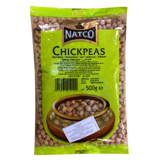 Natco Chickpeas (White) 500G Natco Chickpeas (White) 500G
