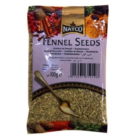 Natco Fennel Seeds (100g) 