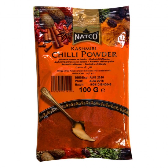 Natco Kashmiri Chili Prášek (100g)