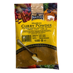 Natco Madras Kari Směs (100g) Natco Madras Kari Směs (100g)