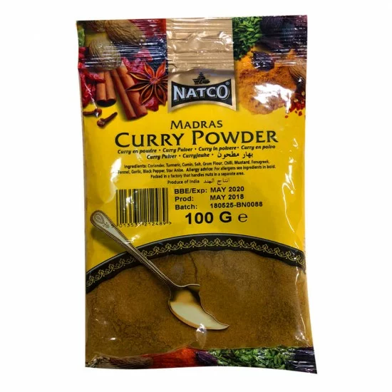 Natco Madras Kari Směs (100g) Natco Madras Kari Směs (100g)