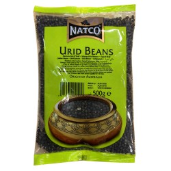 Natco Black Urid Whole Beans (500g) 
