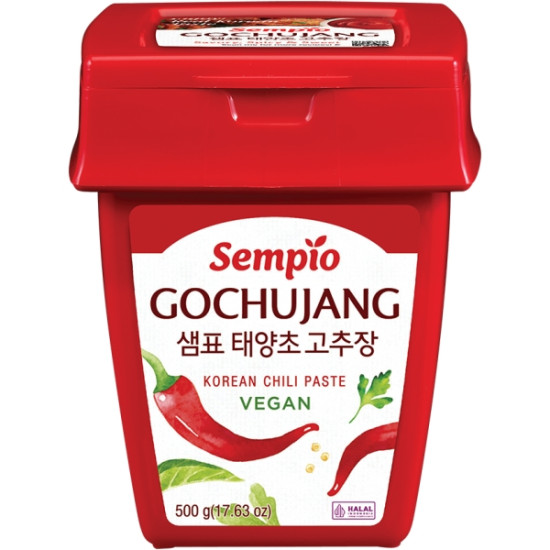 Červená Chilli Pasta Sempio 500g – Korejská Ostrá Pasta Gochujang Červená Chilli Pasta Sempio 500g – Korejská Ostrá Pasta Gochujang