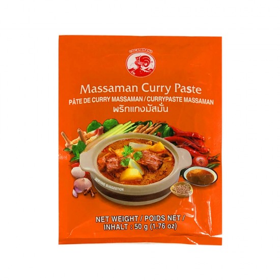 Thai Pasta Curry Massaman Cock brand 50 g