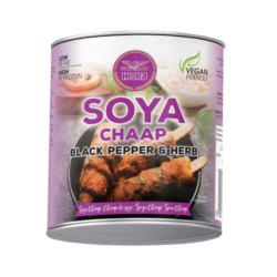 Heera Soya Chaap černý pepř a bylinky 800g Heera Soya Chaap černý pepř a bylinky 800g