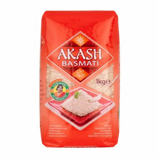 Akash Basmati Rýžě 1Kg Akash Basmati Rýžě 1Kg