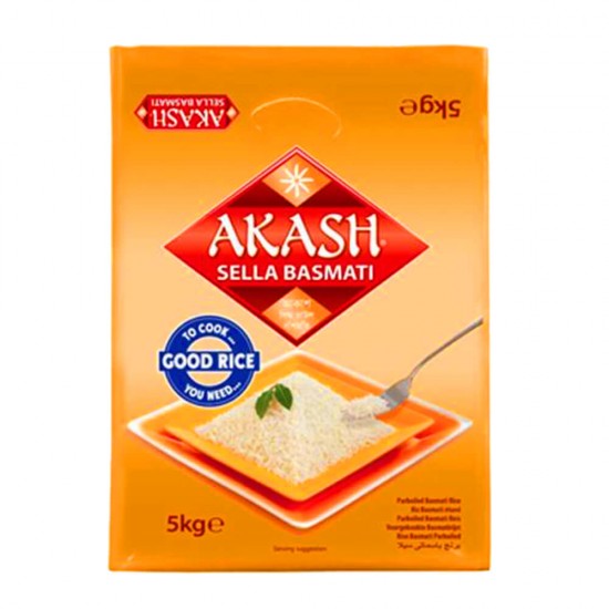 Akash Sella Basmati Rýžě 5Kg