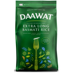 Daawat Extra Dlouhá Basmati Rýže (10Kg)