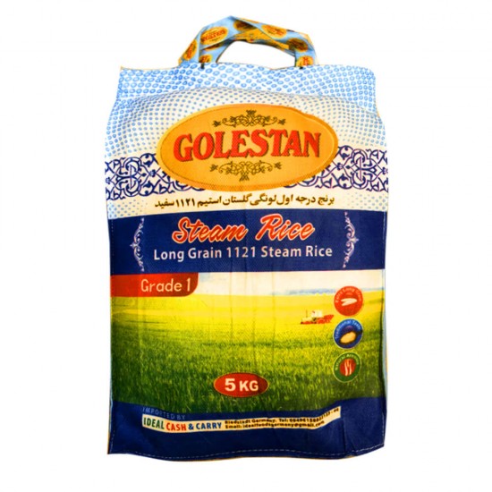 Golestan White Basmati Rice 5KG