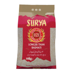 Surya dlouhozrná Basmati rýže  10kg Surya dlouhozrná Basmati rýže  10kg