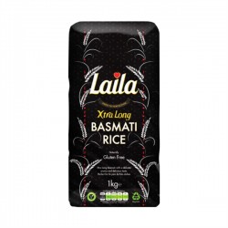 Laila Xtra Long Grain Basmati Rice 1KG