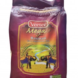 VeeTee Extra Long Basmati Rice 5kG