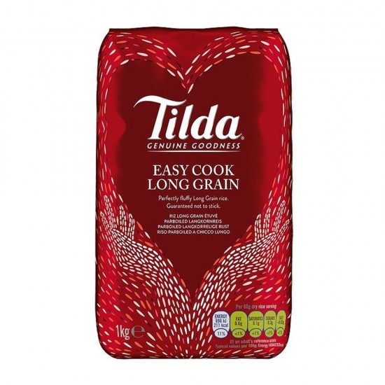 Tilda Easy Cook Long Grain Rice 1Kg