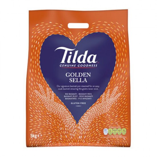 Tilda Golden Sella Basmati Rice 5kg