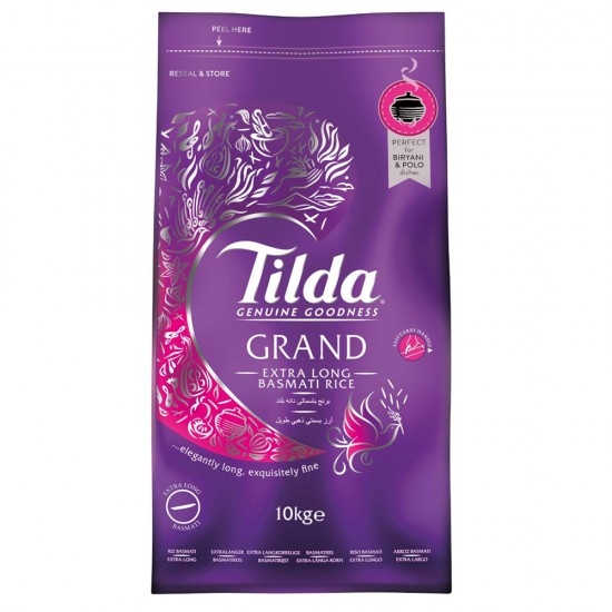 Tilda Grand Extra Long Basmati Rice (10Kg)