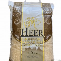 Heer Extra Long Basmati Rice (5Kg)