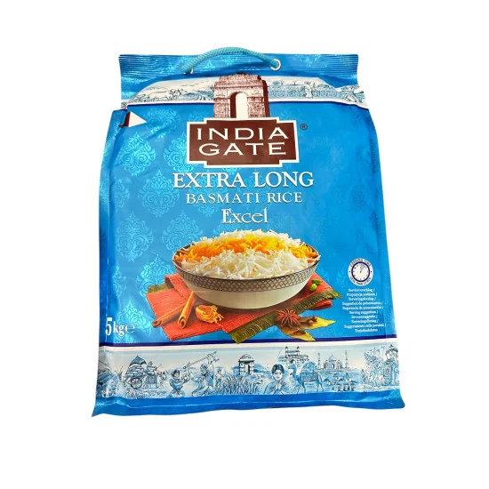 India Gate Extra Long Basmati Rýže 5KG | TopAsianFoods.com