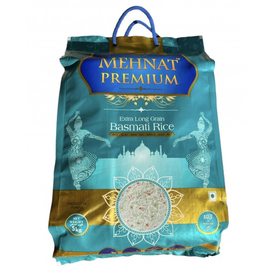 MEHNAT PREMIUM EXTRA DLOUHÁ RÝŽE BASMATI 5KG