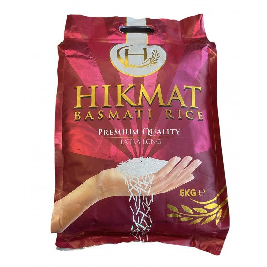 Hikmat Extra dlouhá rýže Basmati 5KG