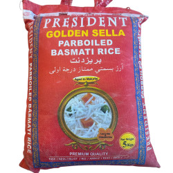 Rýže Basmati Prezident Golden Sella 5 kg Rýže Basmati Prezident Golden Sella 5 kg