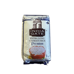 India Gate Prémiová Extra Dlouhozrnná Basmati Rýže 1KG