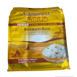 Parliament Gold Jumbo Extra Long Basmati Rice 5KG