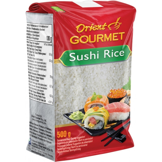 Orient Gourmet Sushi Rýže 500g Orient Gourmet Sushi Rýže 500g