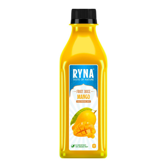Ryna – chuť přírody  Ovocný džus – Mango 200ML (ZBOZI S PROSLOU TRVANLIVOSTI (07-10-2024)