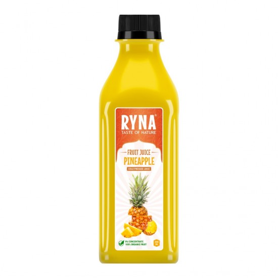 Ryna Taste of Nature Pineapple Juice 200ML  (100% Organic Fruit)