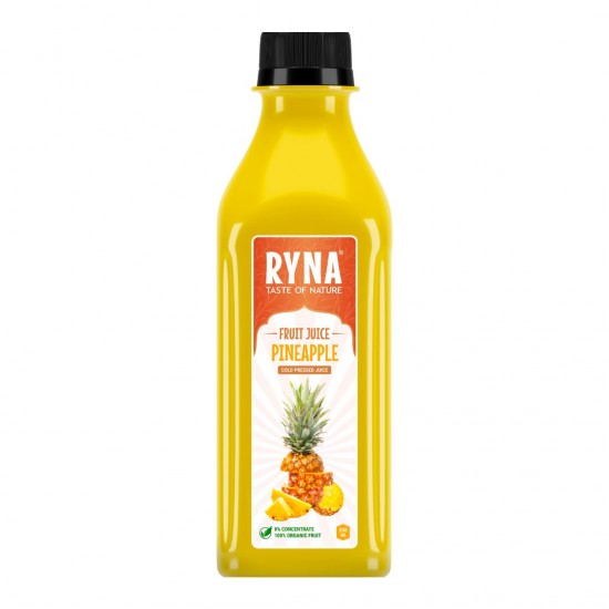 Ryna – chuť přírody  Ovocný džus – Ananas 200ML  (ZBOZI S PROSLOU TRVANLIVOSTI (07-10-2024)