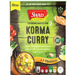 SWAD Korma curry hotová omáčka 250g  (SPOTŘEBUJTE DO 07-2024)