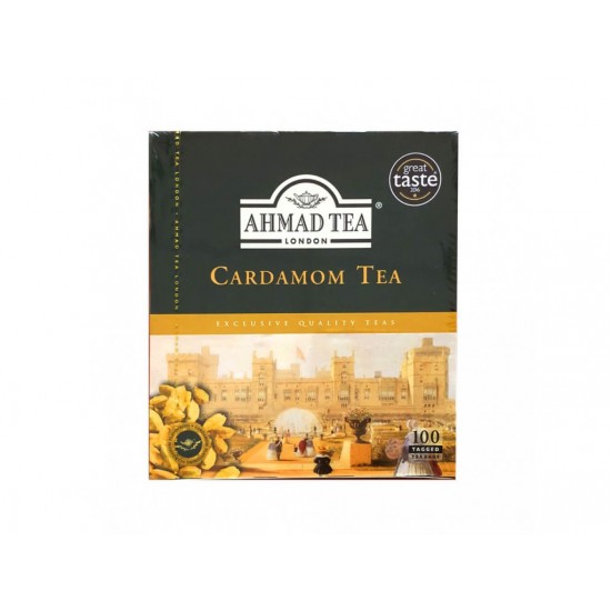 AHMAD TEA CARDAMOM TEA BLACK TEA WITH CARDAM 100X2G