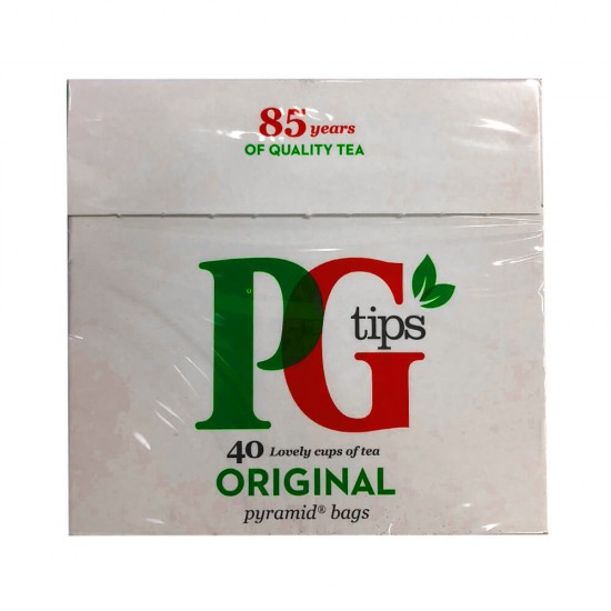 Čaje PG Tips (40 Sáčků) (ZBOZI S PROSLOU TRVANLIVOSTI (03-2023)