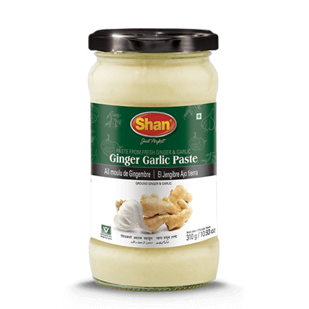 Shan Mleté Pasta Česnek & Zázvor (Minced Ginger and Garlic Paste) 700G