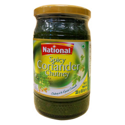 National Koriandr Pikantní Chutney (Spicy Coriander Chutney) 335G National Koriandr Pikantní Chutney (Spicy Coriander Chutney) 335G