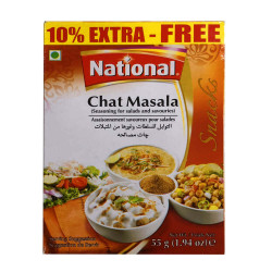 National Směs na přípravu Chaat Masaly (55G)  National Směs na přípravu Chaat Masaly (55G)