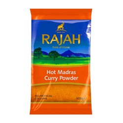 Rajah Hot Madras Curry Powder 100G