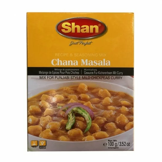 Shan Směs Koření Pro Cizrnové Kari (100G) Shan Směs Koření Pro Cizrnové Kari (100G)