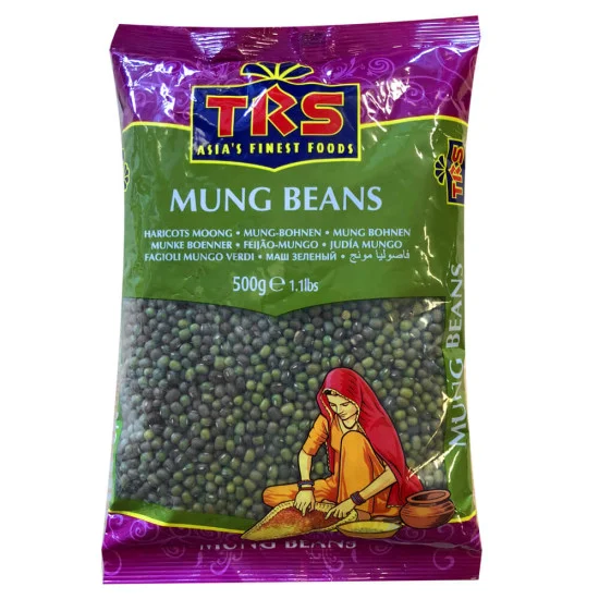TRS Mung Beans - 500 Grams - Vaigai Foods