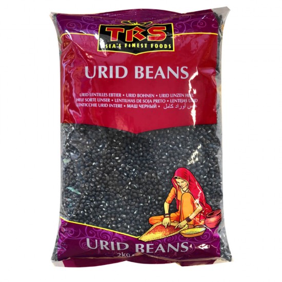 TRS Urid Beans Black (Whole) 2KG