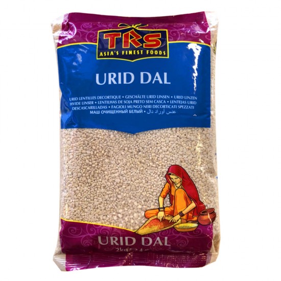 TRS Urid Bílá Čočka loupaná (Urid White Peeled Lentils) 2KG