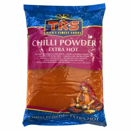 TRS Červené Chili Prášek (Red Chili Powder Extra Hot ) 1KG TRS Červené Chili Prášek (Red Chili Powder Extra Hot ) 1KG