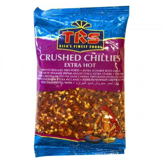 TRS Červené Chilli Drcené (Crushed Red Chillies Hot) 100G